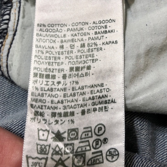 Levi’s Women’s Stretch Bermuda Jean Shorts - 30 - Picture 14 of 14